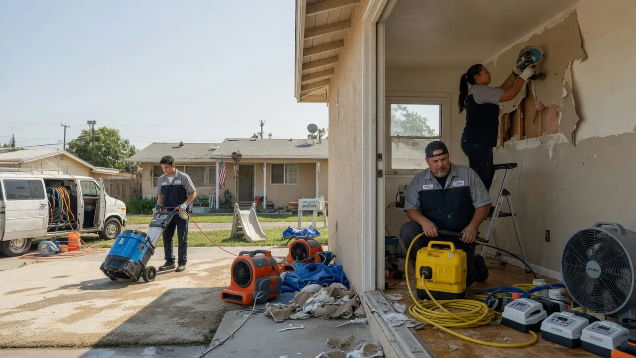 Water Damage Restoration in Garden City, TX near me